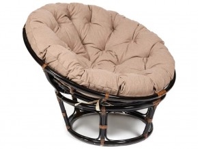 Кресло Papasan 23/01 W с подушкой Antique brown, экошерсть Коричневый в Кыштыме - kyshtym.magazin-mebel74.ru | фото