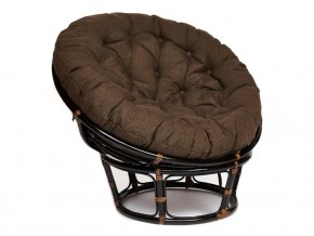 Кресло Papasan 23/01 W с подушкой Antique brown, ткань Коричневый в Кыштыме - kyshtym.magazin-mebel74.ru | фото