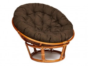 Кресло Papasan 23/01 W с подушкой Cognac, ткань Коричневый в Кыштыме - kyshtym.magazin-mebel74.ru | фото