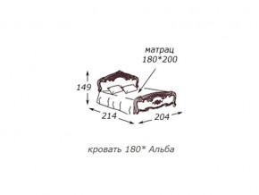 Кровать 2-х спальная 1800*2000 с ортопедом в Кыштыме - kyshtym.magazin-mebel74.ru | фото