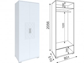 Модуль №01 Шкаф двухдверный в Кыштыме - kyshtym.magazin-mebel74.ru | фото