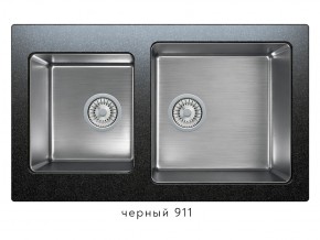 Мойка комбинированная Tolero twist TTS-840 Черный 911 в Кыштыме - kyshtym.magazin-mebel74.ru | фото