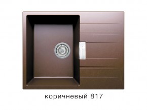 Мойка кварцевая Tolero Loft TL-650 Коричневый 817 в Кыштыме - kyshtym.magazin-mebel74.ru | фото