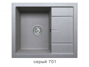 Мойка кварцевая Tolero R-107 Серый 701 в Кыштыме - kyshtym.magazin-mebel74.ru | фото