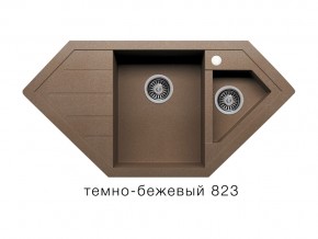 Мойка кварцевая Tolero R-114 Темно-бежевый 823 в Кыштыме - kyshtym.magazin-mebel74.ru | фото