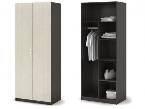 Шкаф с перегородкой ШК 556 Бася венге в Кыштыме - kyshtym.magazin-mebel74.ru | фото